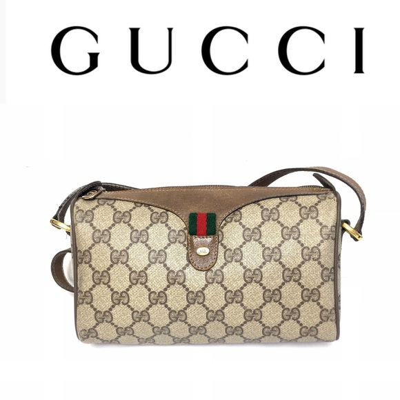 Gucci Handbags - Authentic Gucci brown monogram canvas crossbody